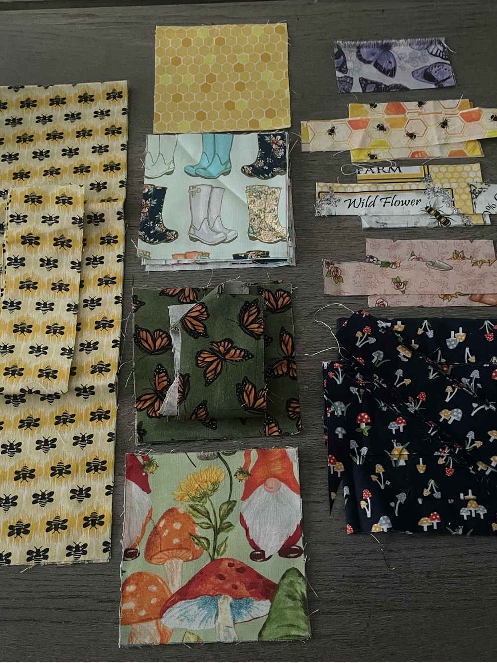 In the Garden Scrap Fabric Bundle